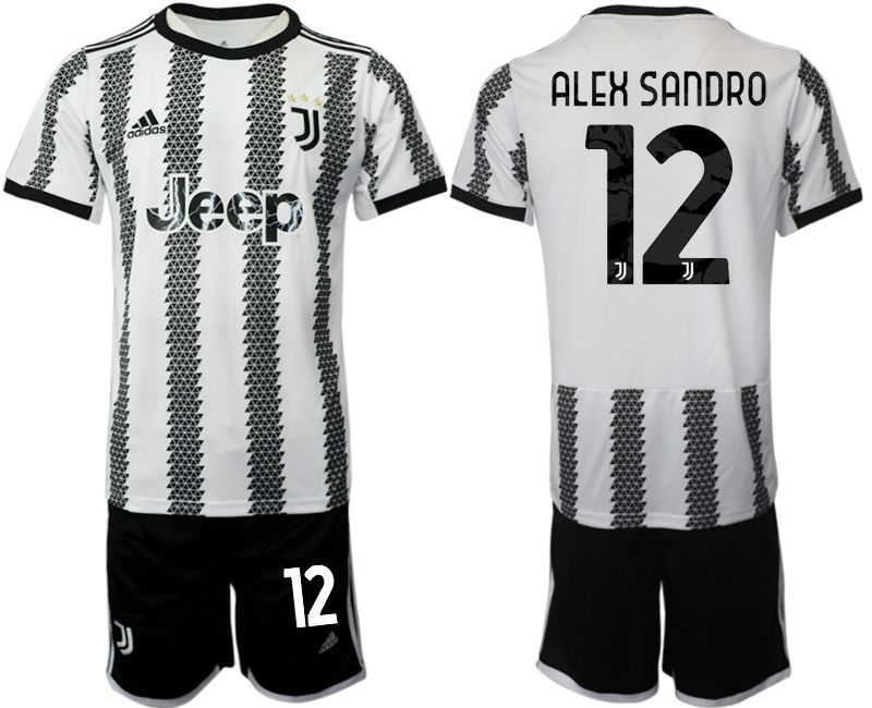 Men 2022-2023 Club Juventus FC home white #12 Soccer Jersey